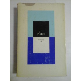 PLATON  - OPERE  volumul II (2) - Editura Stiintifica